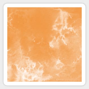 Watercolor wash - orange Sticker